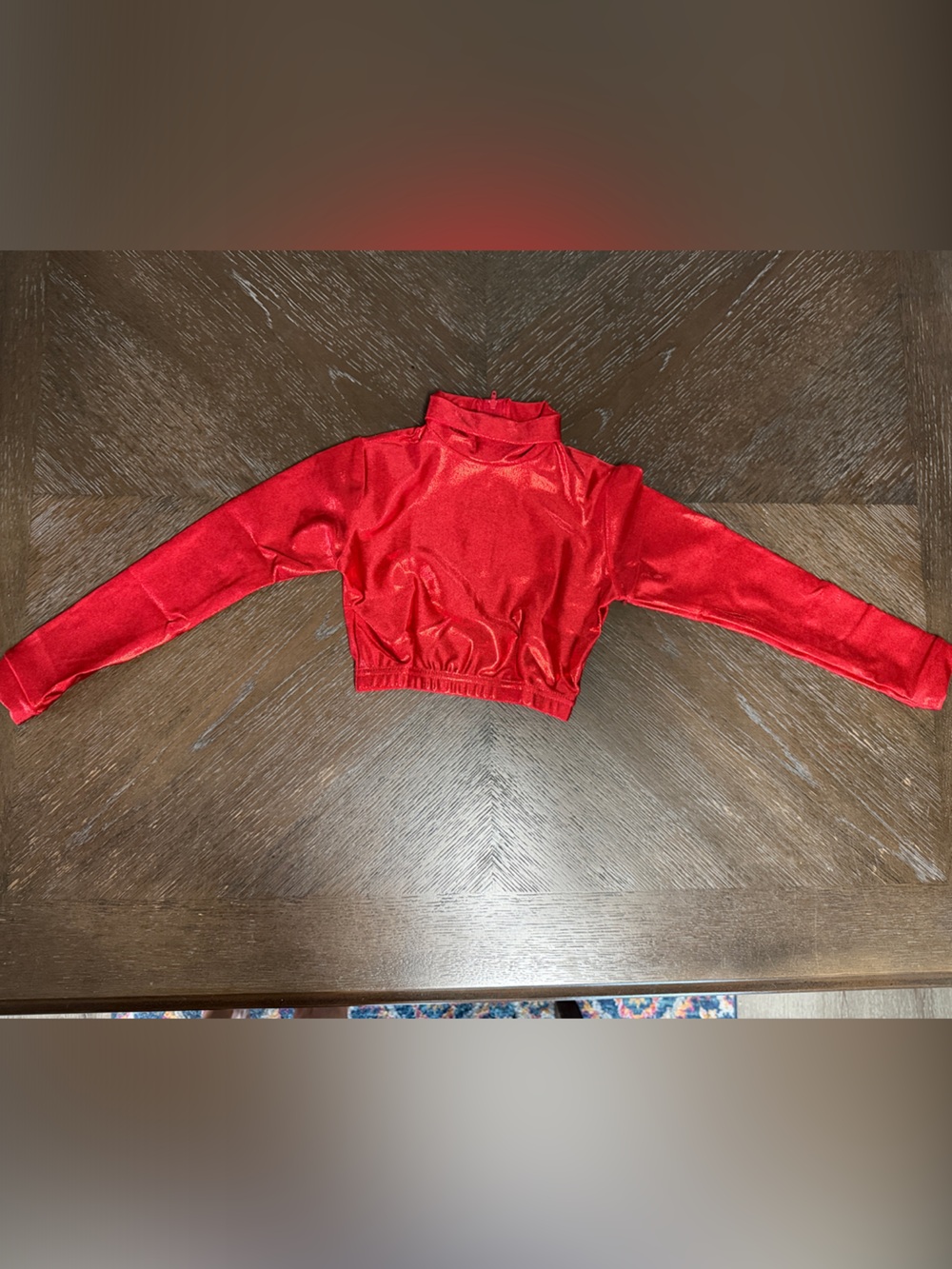 Kids Red Dance Crop Top - Brand: